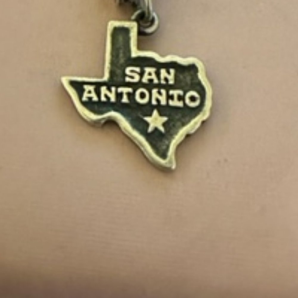James Avery Retired Rare San Antonio Tricentennial 300th Birthday Charm .925